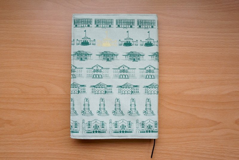 台湾大学版印布书衣。建筑。浅绿 - 其他 - 其他材质 