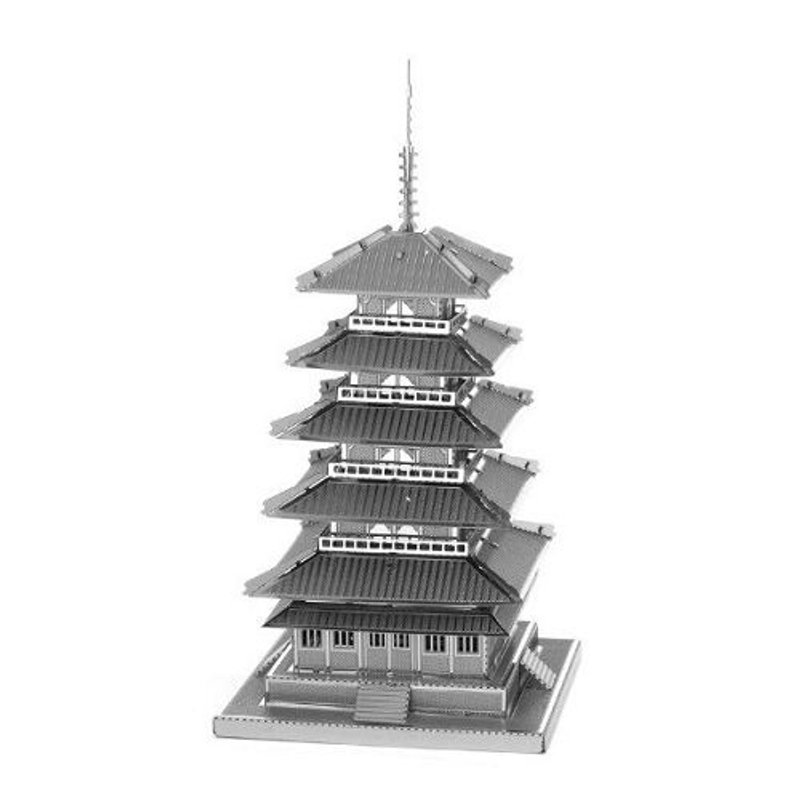 微模型金属系列 TMN-18 世界遗产 五重塔 - 其他 - 其他金属 灰色