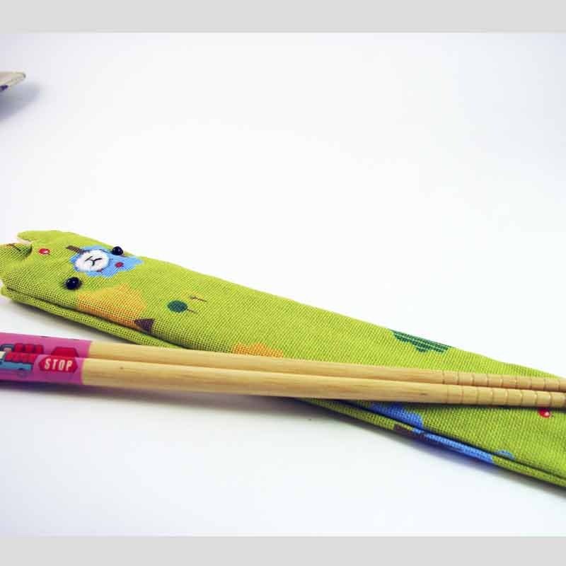 Cheerful。“随身筷套/环保筷/筷子/餐具”森林树绿 - 筷子/筷架 - 其他材质 绿色