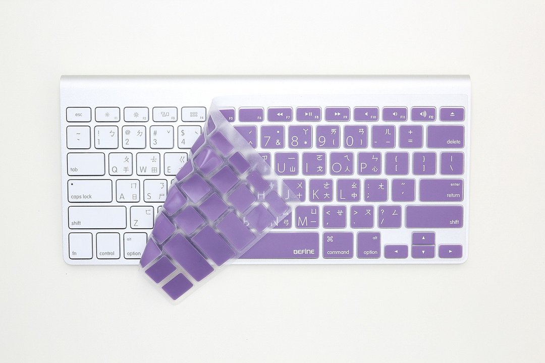 BF  Apple Wireless KB 专用键盘保护膜 紫底白字 8809305222719 - 平板/电脑保护壳 - 其他材质 紫色