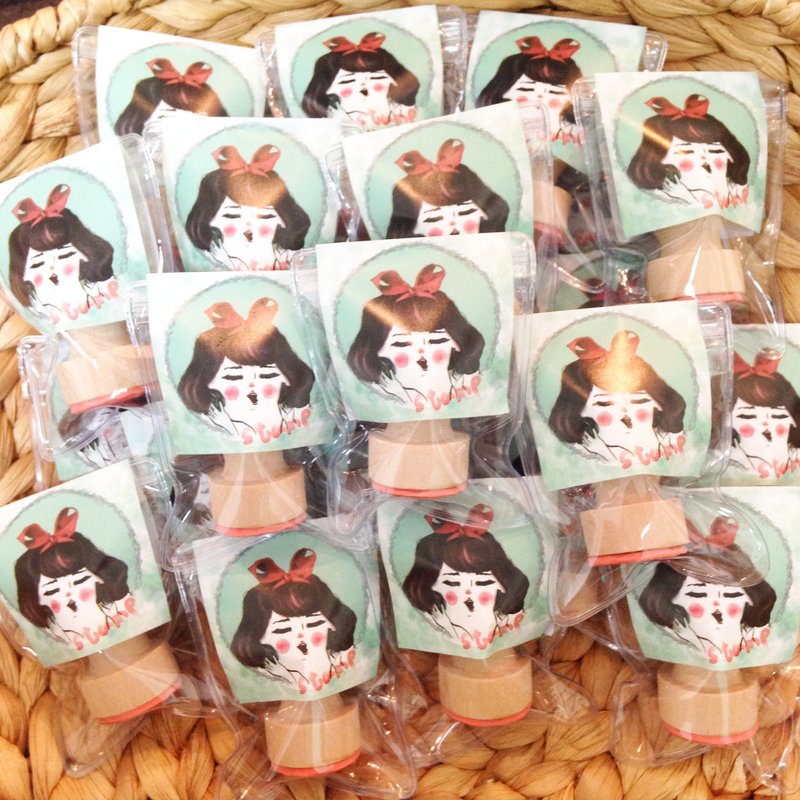 蛋定人生印章(5款) - 印章/印台 - 橡胶 多色