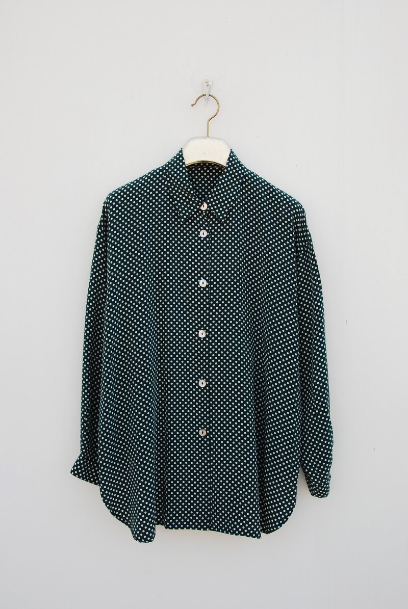 古着花衬衫 - 女装衬衫 - 其他材质 