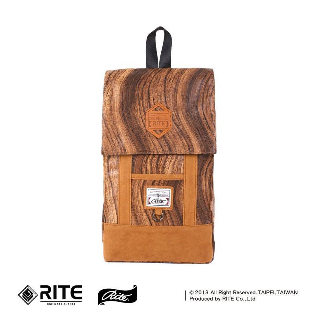 S/S H Satchel｜H小书包-树皮｜ - 侧背包/斜挎包 - 防水材质 咖啡色