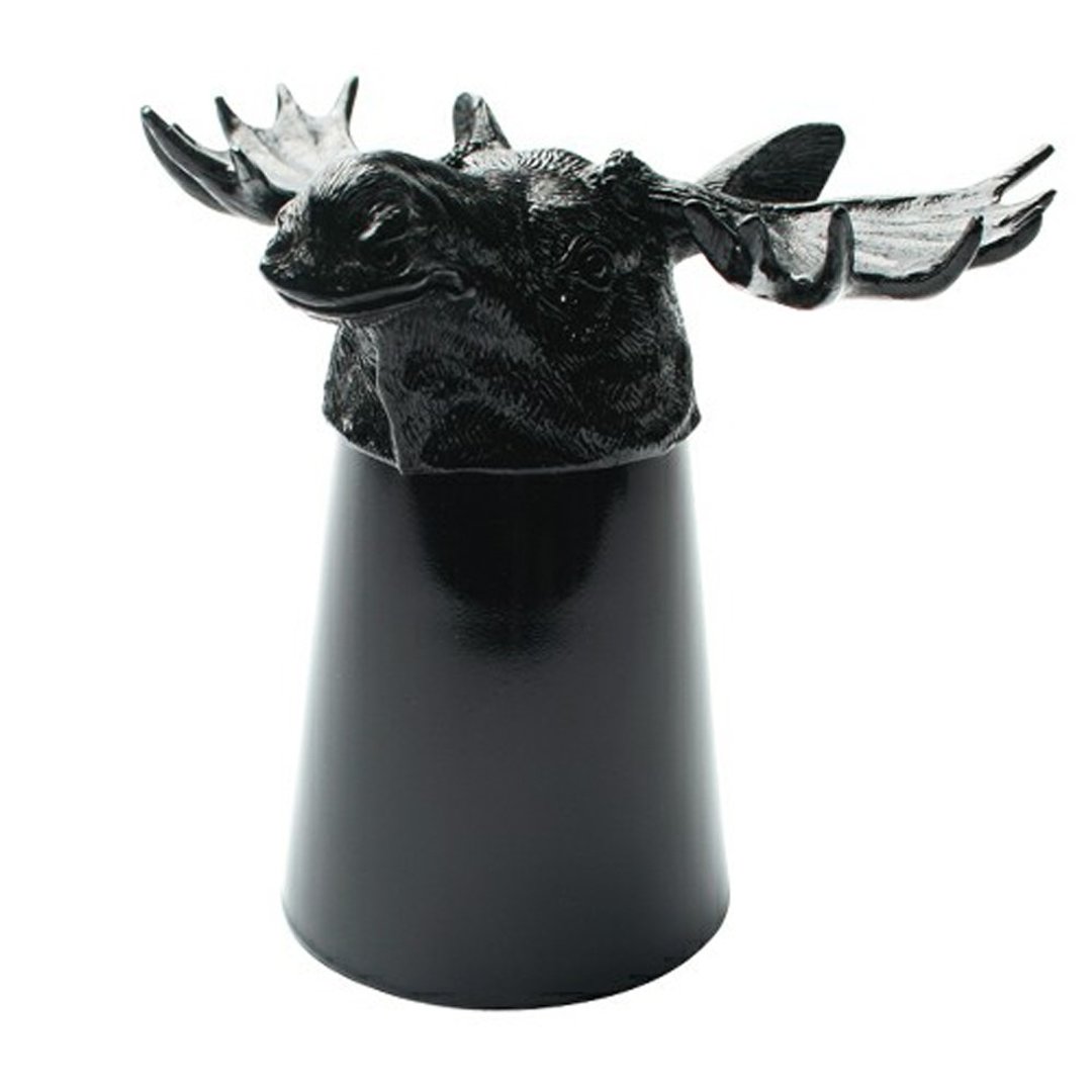 日本 Goody Grams Animal Shot Glass SHOT杯 Reindeer 麋鹿 - 茶具/茶杯 - 其他材质 黑色