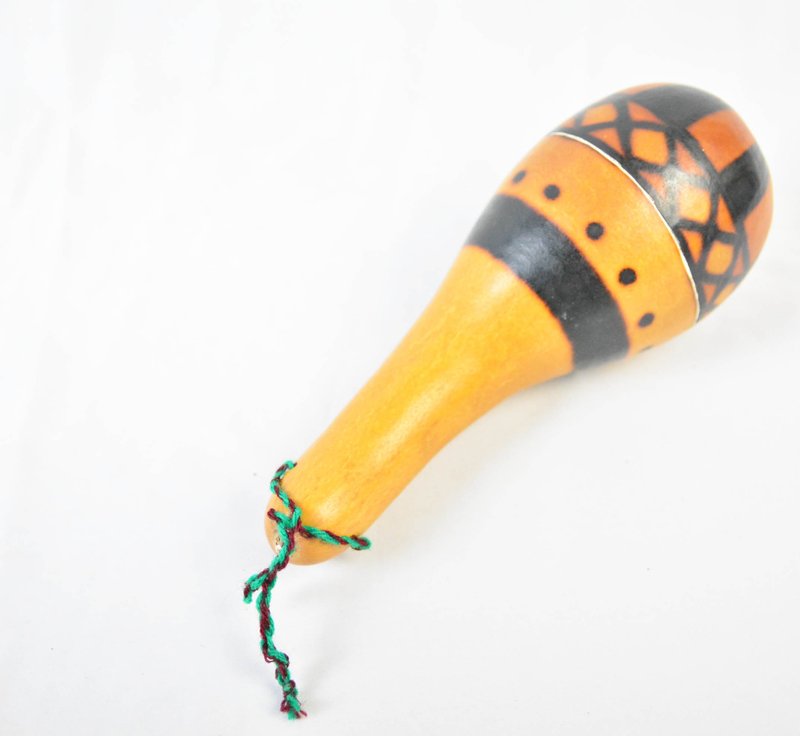 葫芦手摇铃＿公平贸易 - 吉他/乐器 - 植物．花 金色