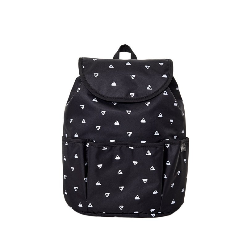 迷你都会包 | 排排山丘 (儿童后背包 防走失包) - 背包/袋子 - 防水材质 黑色