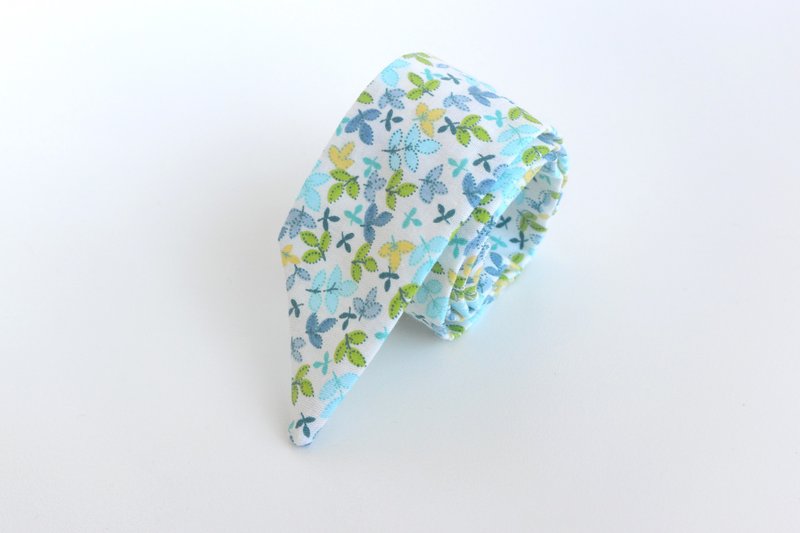 发带 - 蓝叶绿叶 - 发饰 - 其他材质 绿色