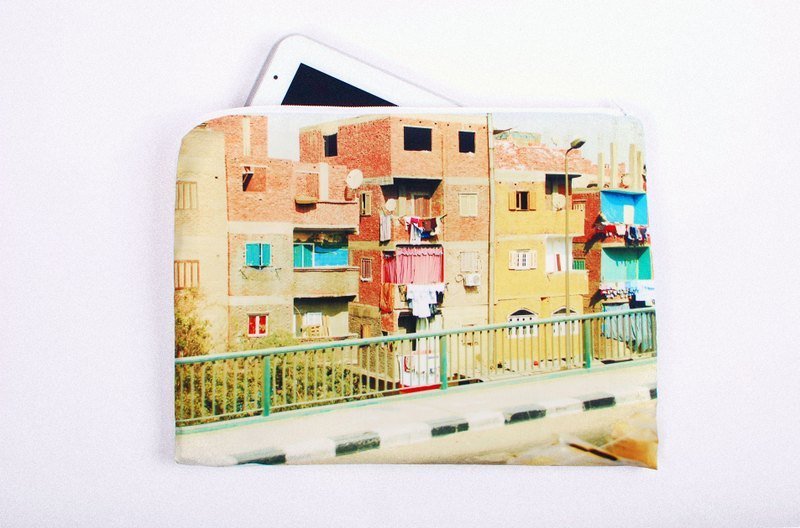 Egypt building埃及民宅--平板电脑保护套 - 电脑包 - 其他材质 橘色