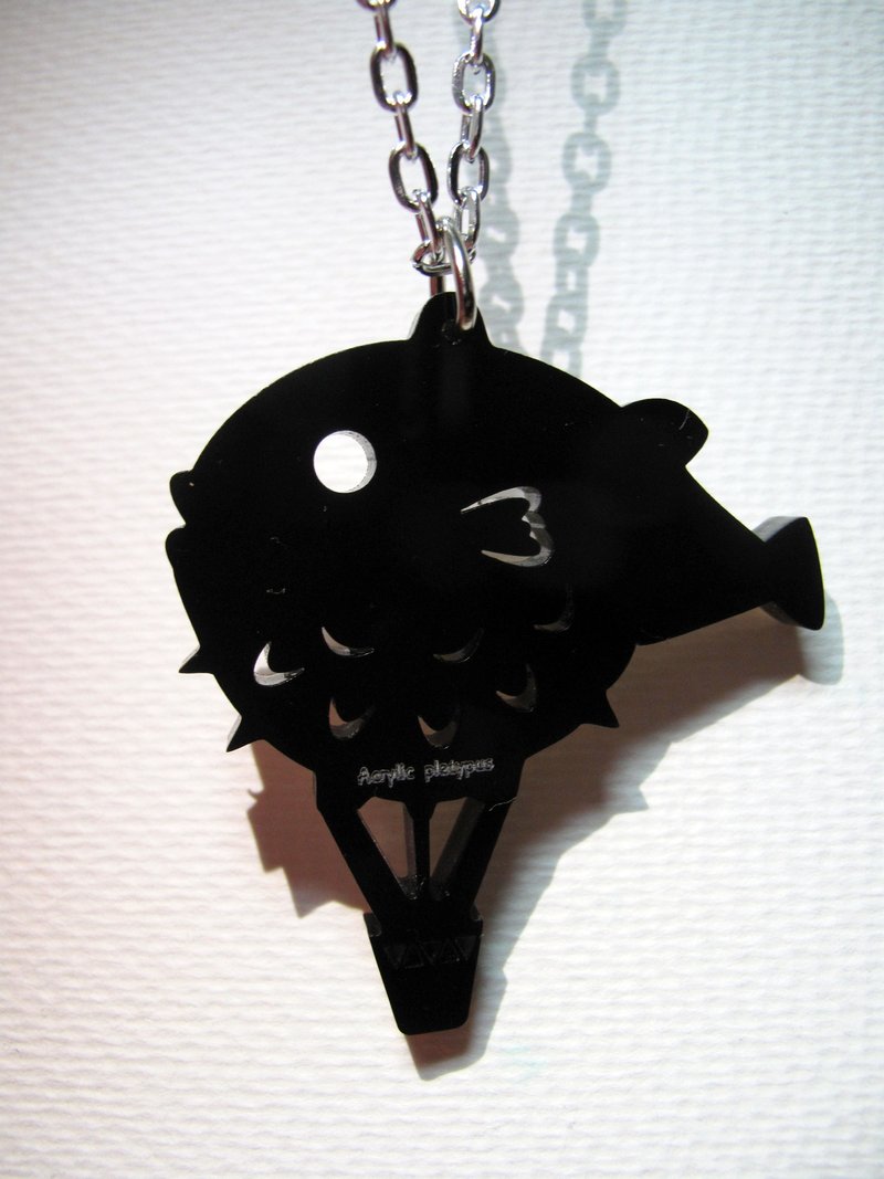 力克鸭☉暴走河豚(马戏团系列)☉项链/钥匙圈 - 项链 - 压克力 多色