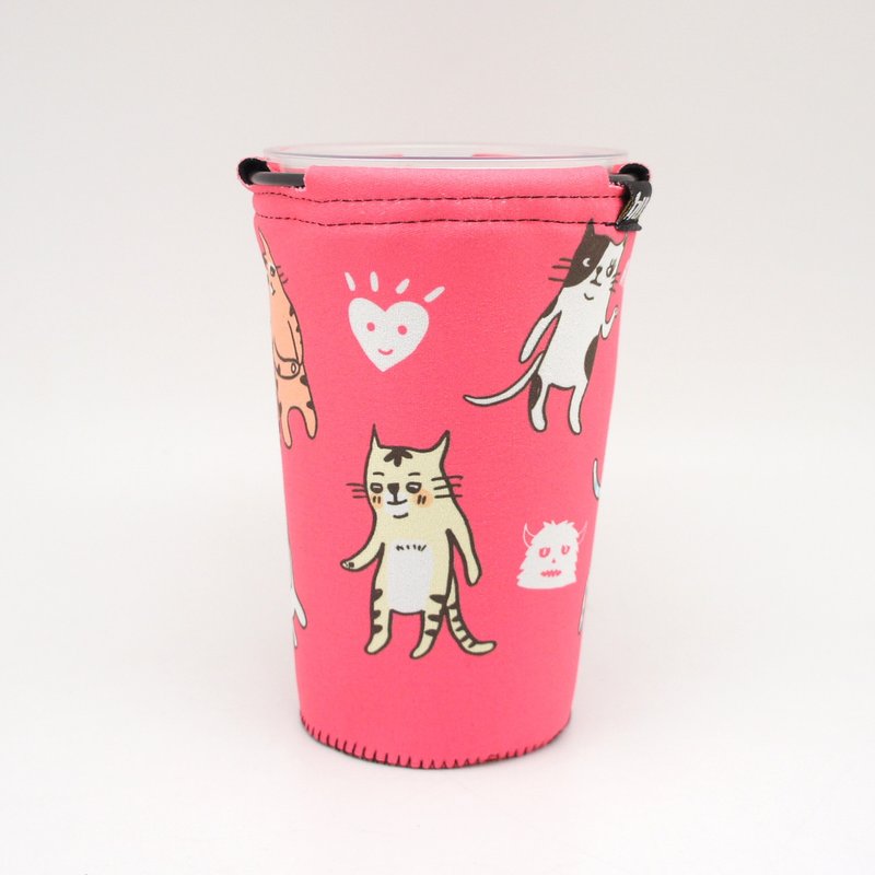 BLR 万用置物架 可拆式 多用途 一天一怪兽 联名款 猫 WD46S - 自行车/周边 - 其他材质 红色