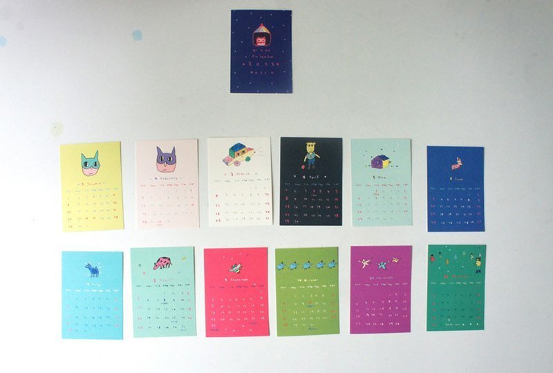 2012小月历、生日卡片（全数售完） - 笔记本/手帐 - 纸 