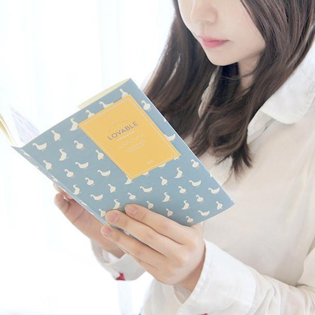 Dessin x GMZ-缤纷乐拍立得相本V2(84张)-小鸭(天蓝),GMZ01530 - 相簿/相册 - 塑料 蓝色