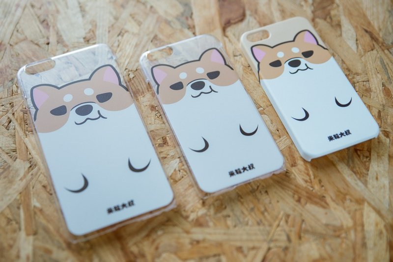 米粒大叔-大头小米犬手机壳 iphone 6 / iphone 6+ - 手机壳/手机套 - 塑料 咖啡色
