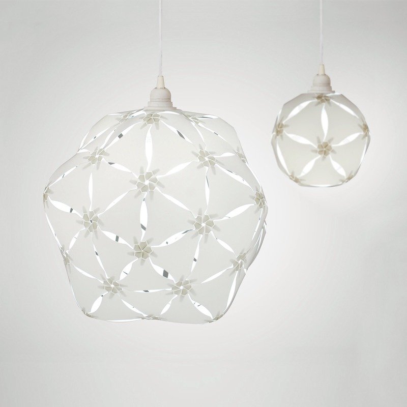 拥瓣灯饰-80pcs吊灯 - 灯具/灯饰 - 塑料 白色