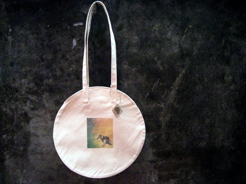 MaryWil圆形小文青环保袋-深海小龟包 - 其他 - 其他材质 白色