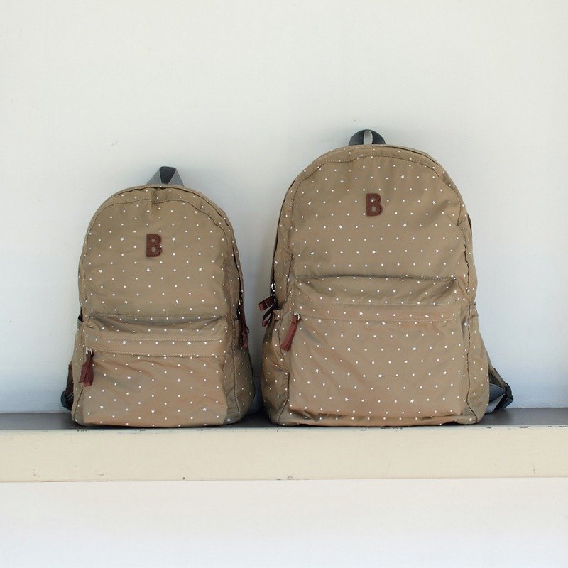 BAGCOM - 后背包/双肩包 - 纸 卡其色