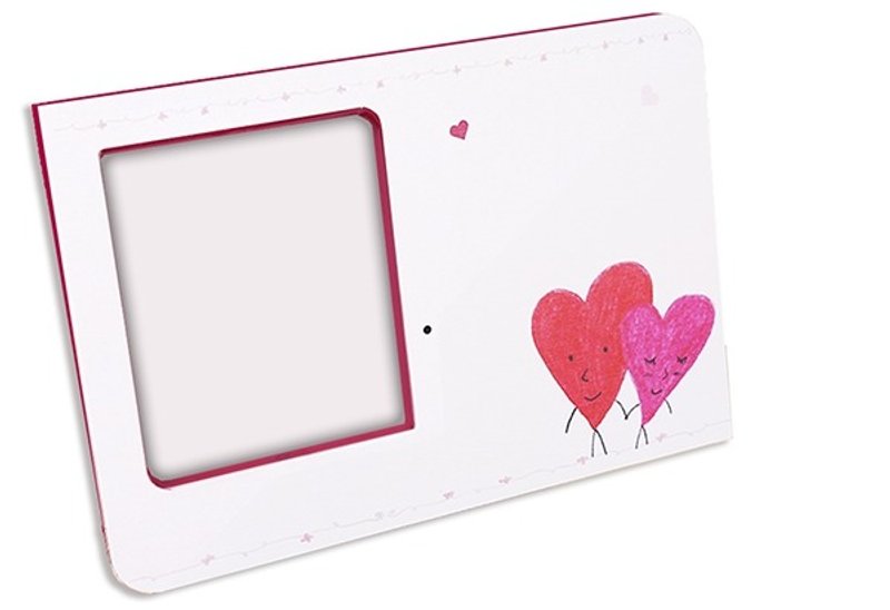 心心相印60秒 声光录音卡片postcard 相框照片 DIY彩绘 祝福 礼物 - 卡片/明信片 - 纸 