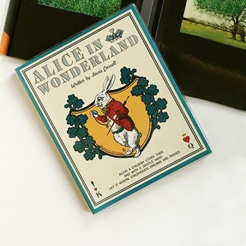 Dessin x 7321 Design-爱丽丝VG复古童话自黏式相本(30P)-白兔先生,7321-08124 - 相簿/相册 - 塑料 多色