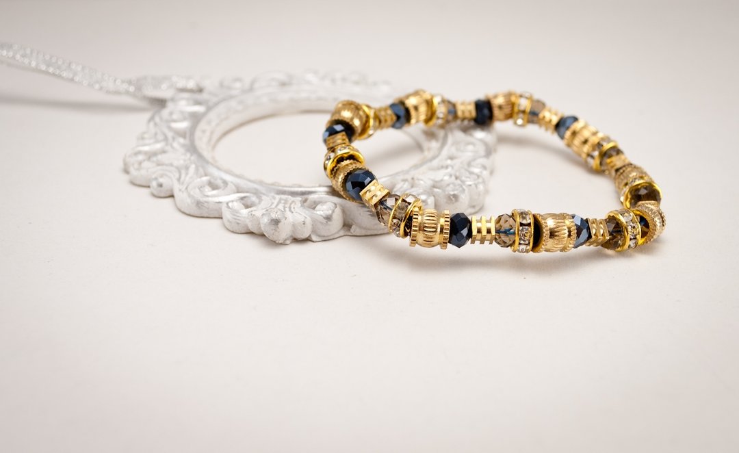 //  La Don  // 【中世纪-黄铜/水晶-娜芙蒂蒂】最后一个出清 - 手链/手环 - 其他材质 金色