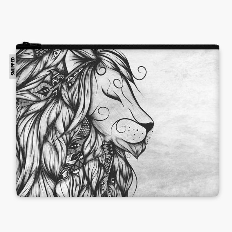 SpaceSuit 文件手拿包 - Poetic Lion B&W - 手拿包 - 防水材质 多色