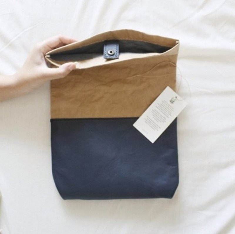 50/50 (fifty-fifty) series, S size - 手提包/手提袋 - 真皮 咖啡色