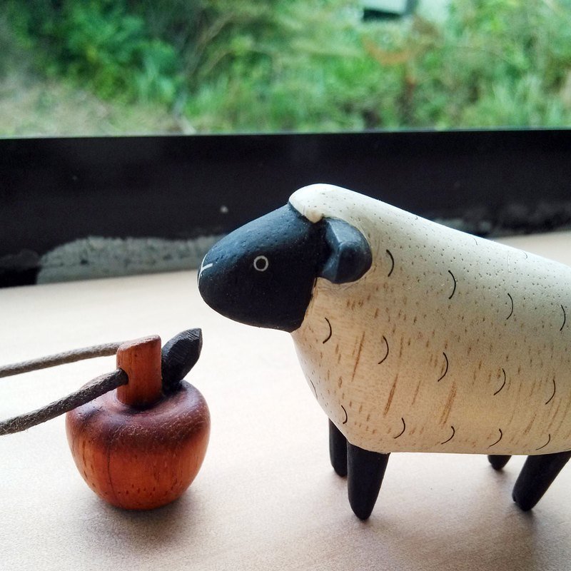 APPLE苹果项炼(NA001) - 项链 - 其他材质 红色