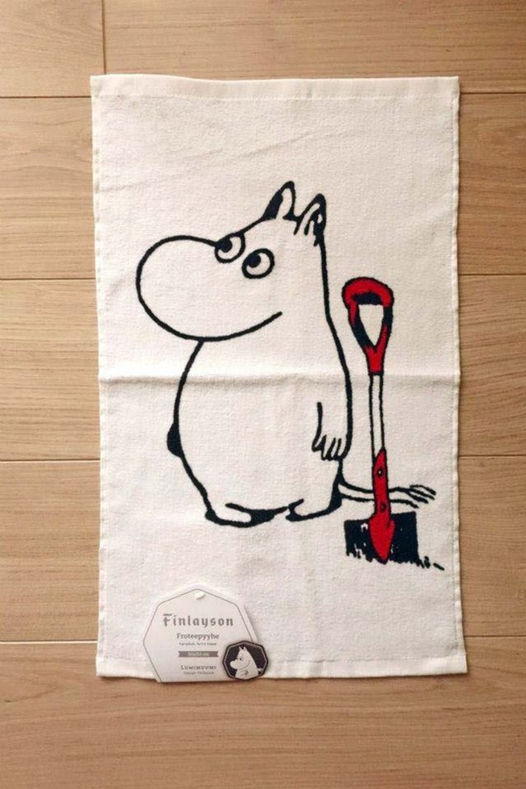Finlayson x 花园中的Moomin新品毛巾 - 摆饰 - 棉 白色
