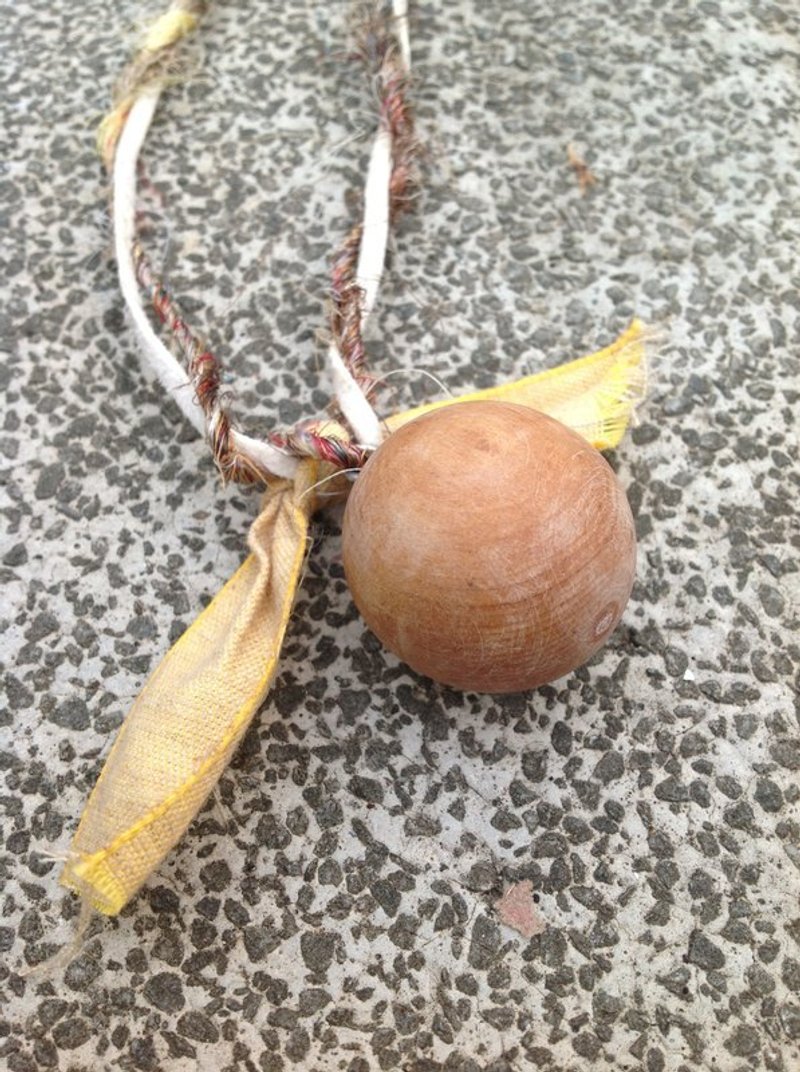 项链∞我们可以拥有木星 - 项链 - 木头 咖啡色