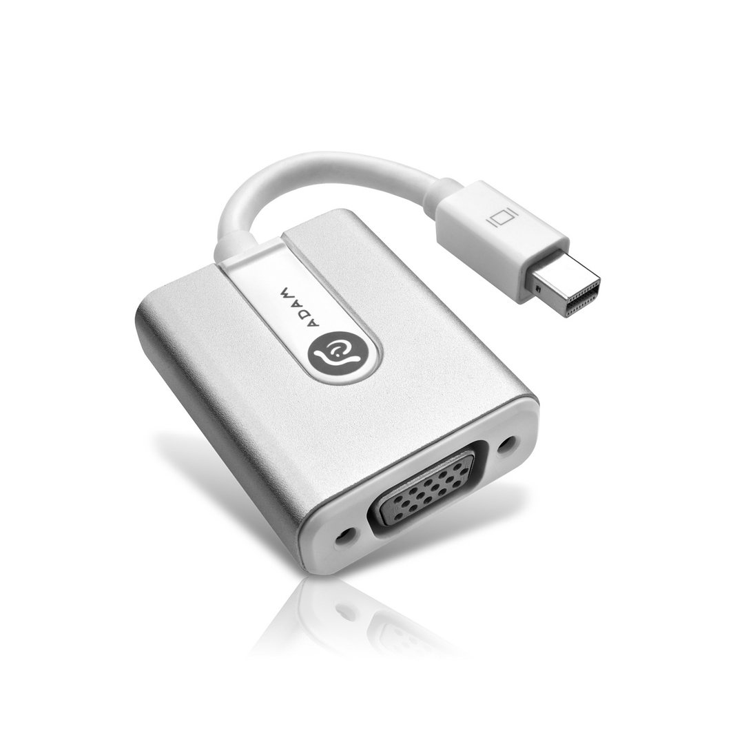 ADAM 亚果元素 M1 Mini DP 对 VGA 转接器 - 充电宝/传输线 - 其他金属 灰色