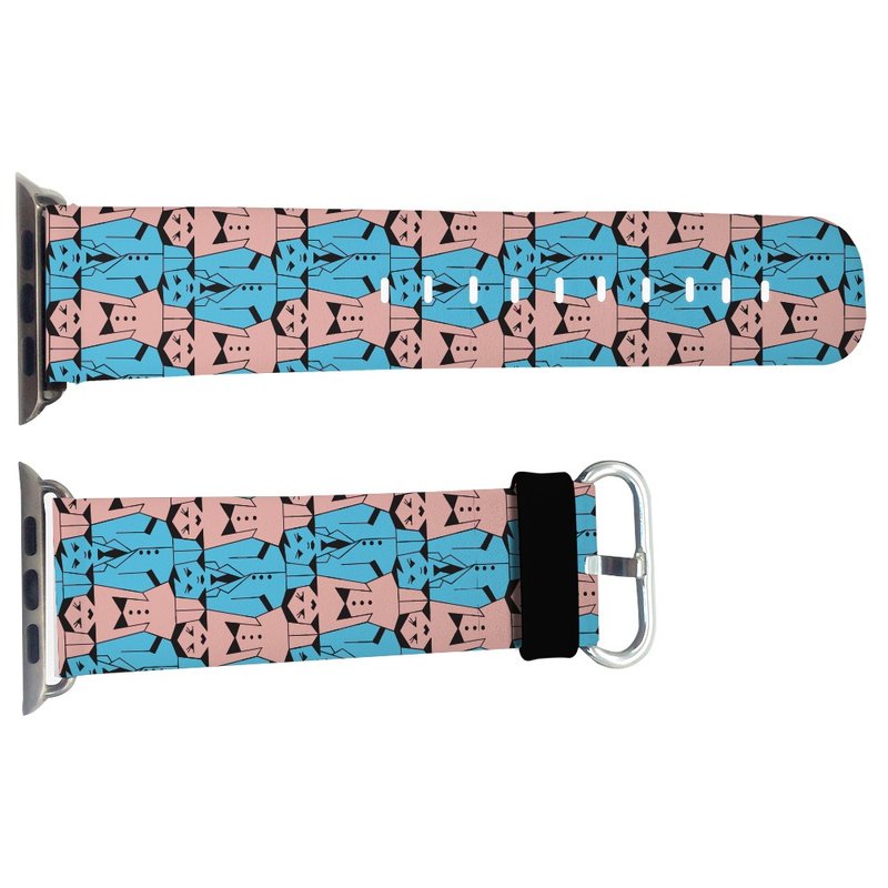 绅士淑女款苹果手表真皮表带 Apple Watch 专用真皮表带(WB08) - 表带 - 真皮 