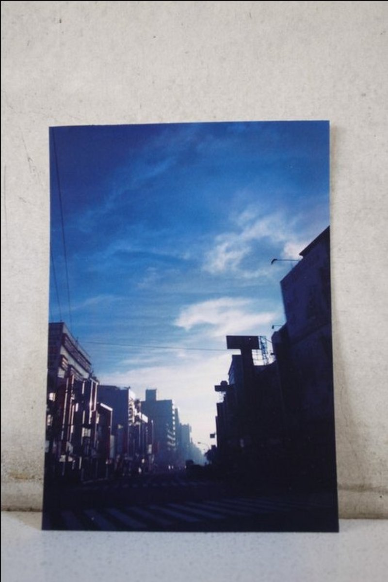 枯木&CryWood手作明信片【015】─早安！高雄！Part2 - 卡片/明信片 - 纸 蓝色