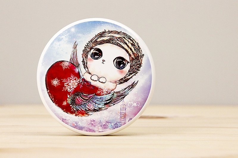 好喵 圆形双面镜-飞天猫 - 其他 - 塑料 紫色