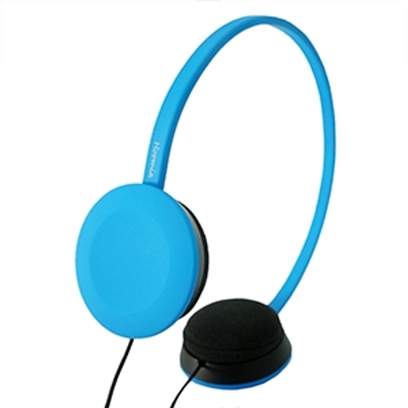 时尚声活│hoomia 好设计│【U2 Ace】City Life．多彩生活．头戴式立体声耳机（BerLin Blue） - 耳机 - 塑料 蓝色