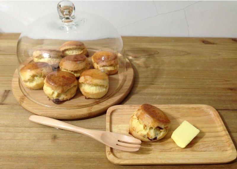 英式松饼。奶油司康scone  一份4个 - 蛋糕/甜点 - 新鲜食材 
