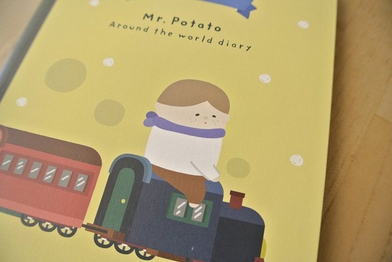 Hello! Mr. Potato 2014年历-火车 - 年历/台历 - 纸 黄色