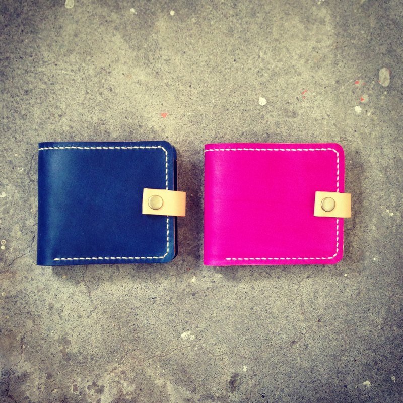 极简短夹 - 皮夹/钱包 - 真皮 