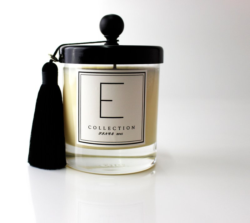 【大象爱蜜丽/精油大豆蜡烛】 《姜香肉桂甜橙》甜美果香配上辛香香料，是一款大人系香味蜡烛~ - 蜡烛/烛台 - 其他材质 白色