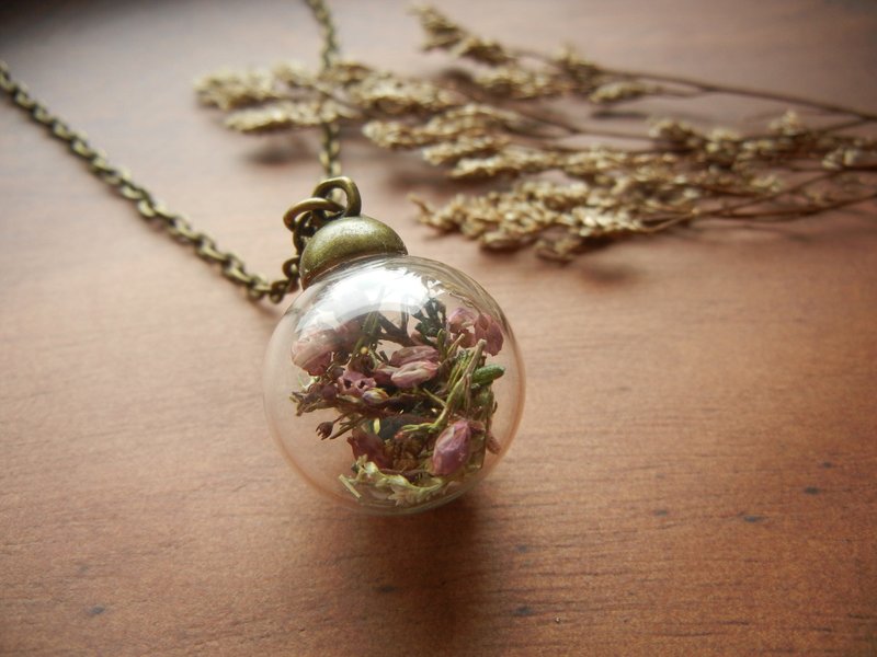 *coucoubird*典雅玻璃项链-蓝紫红 - 项链 - 玻璃 多色