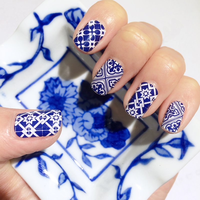 蓝色波尔图指甲贴 - 其他 - 其他材质 蓝色