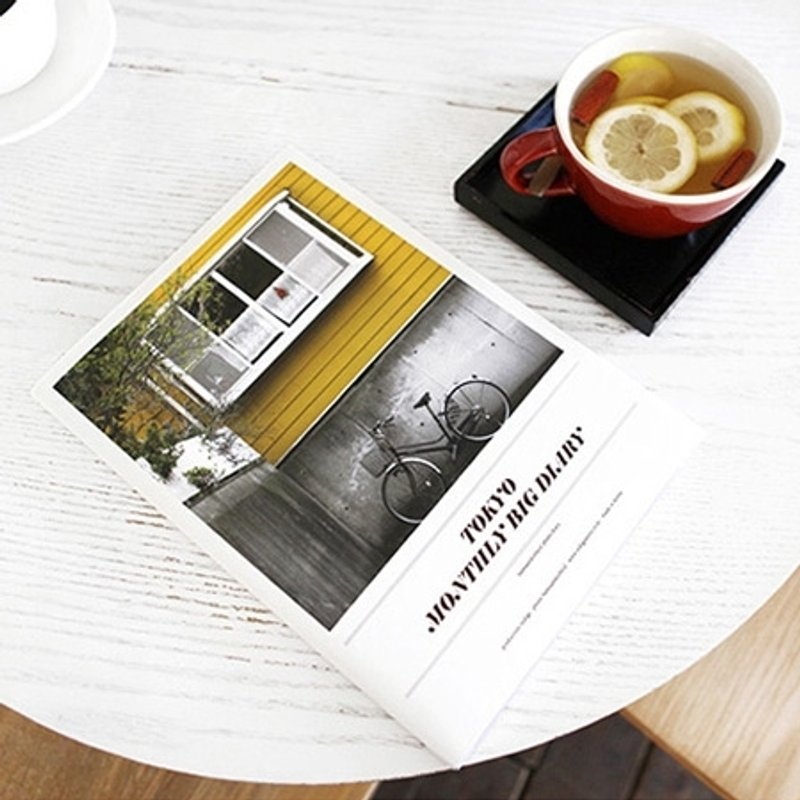 Dessin x Indigo-美丽时光月计画本(A4)-Tokyo东京,IDG00103 - 笔记本/手帐 - 纸 多色