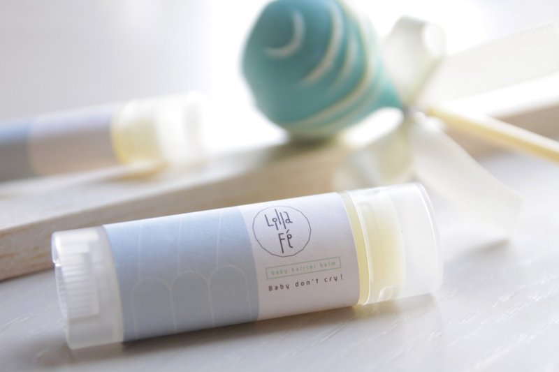 护唇膏【 娃娃笑一个 Baby don't cry 】Lip balm - 唇部保养 - 其他材质 蓝色