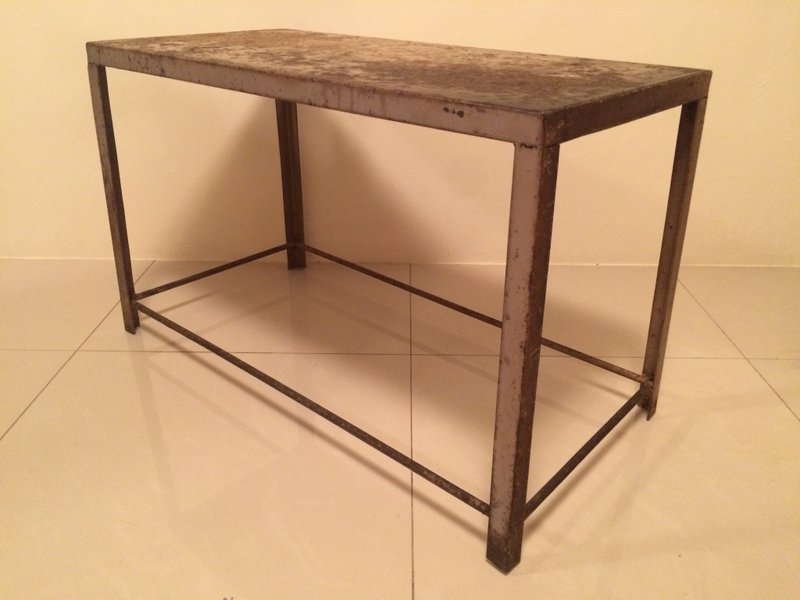 老品工业风铁桌茶几边几花台花架金工乡村杂货zakka普普风loft北欧风eames黑胶lomo摄影ikea多肉园艺古着 - 其他家具 - 其他金属 咖啡色