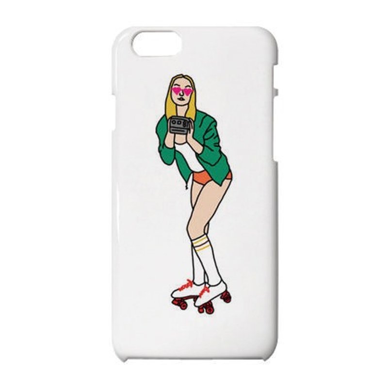 Skate girl iPhone case - 其他 - 塑料 白色