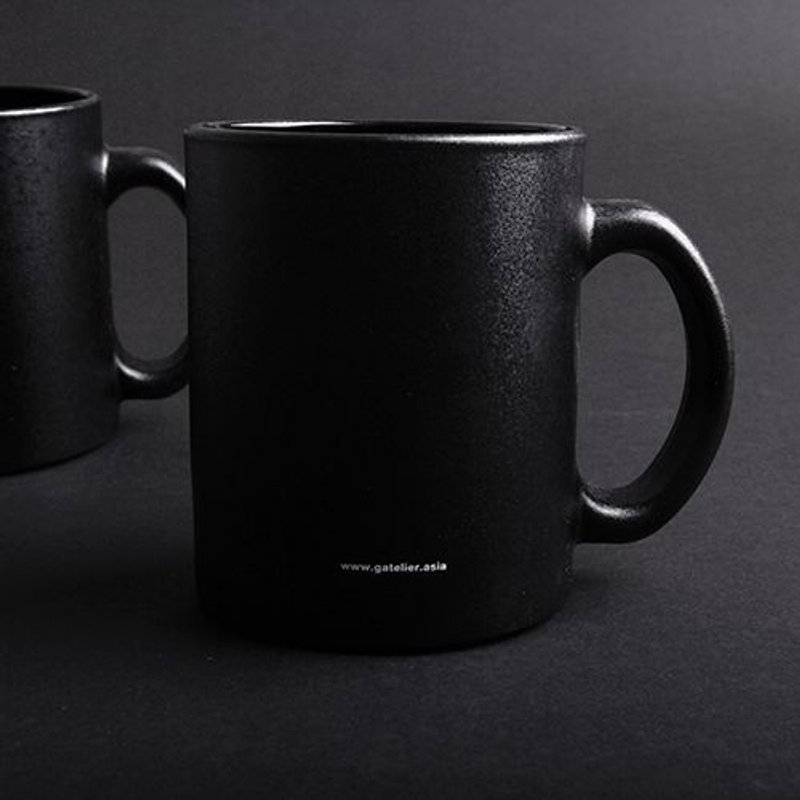 BLACK cup(星钻马克杯） - 厨房用具 - 玻璃 黑色