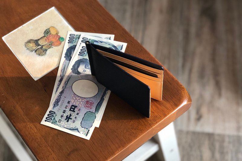 日本制【BE CHORD 纸钞夹皮夹】革职人 压纹牛皮 钞票夹 钱夹银包 - 皮夹/钱包 - 真皮 多色