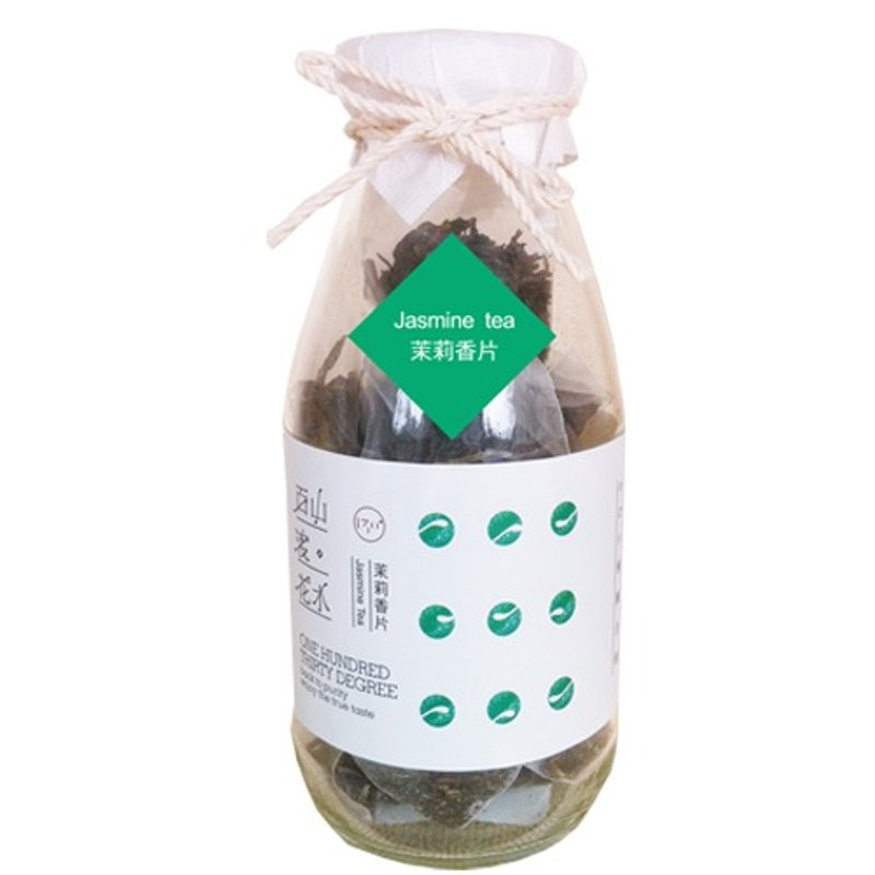 百山渡-茉莉香片 (三角立体茶包10入) Jasmine Green Tea - 茶 - 植物．花 白色