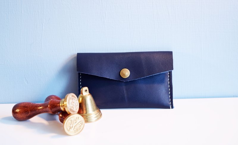 肉脚真皮革系列✂手工牛皮零钱包✌ - 零钱包 - 真皮 蓝色