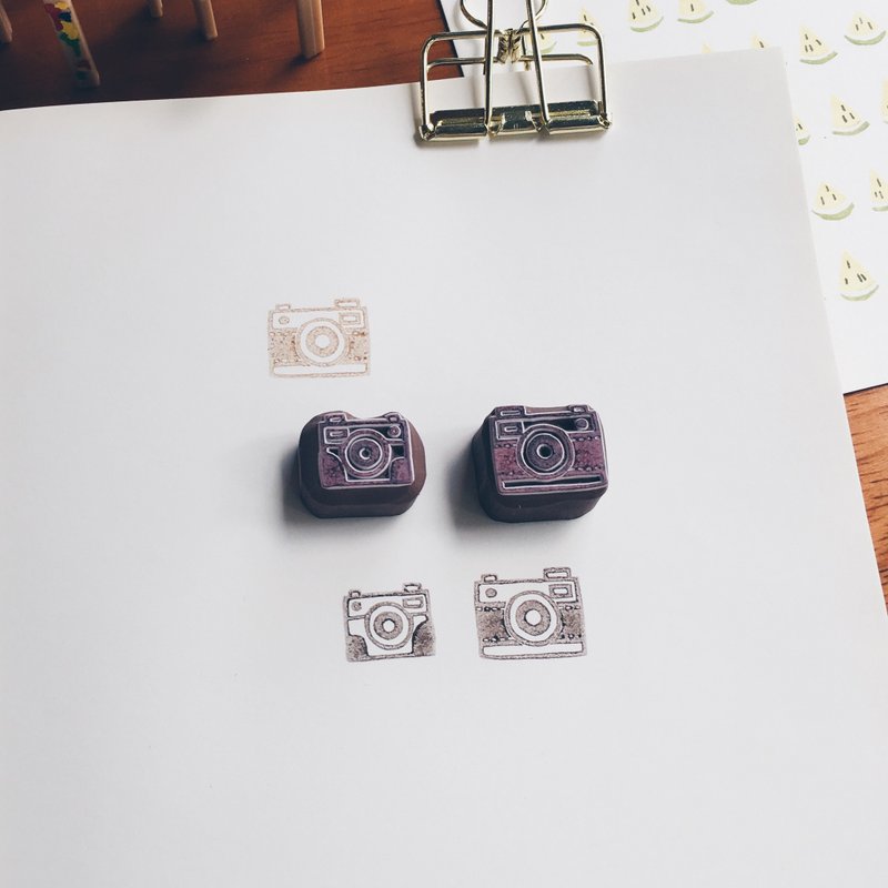 Deerday手刻章 相机组 - 印章/印台 - 橡胶 黑色