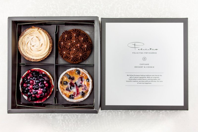 【Felicitas Pâtissérie】经典纯手工法式塔-莓开四度 - 咸派/甜派 - 新鲜食材 紫色