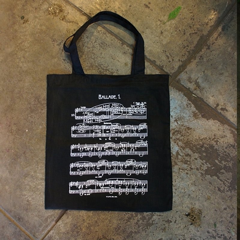 MyZakka} FUGUE_来首萧邦叙事曲_萧邦冥诞200年限量收藏款_典雅黑 - 侧背包/斜挎包 - 其他材质 黑色